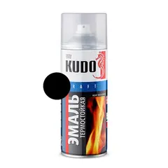 ემალი თერმომდგრადი KUDO KU-5002 შავი 520მლ