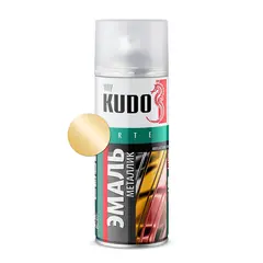 ემალის სპრეი KUDO KU-1028 ოქროსფერი 520მლ
