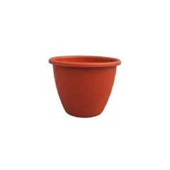 Flower Pot Plastic with a stand Aleana Verona 35x27 terracotta