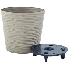 Plastic pot Aleana Fusion d23,5x22см cm Cocoa