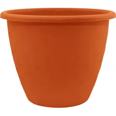 Plastic flower pot Aleana Verona 13x10 terracotta