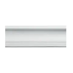 Плинтус потолочный экструдированный Solid C16/80 белый 80x80x2000 мм