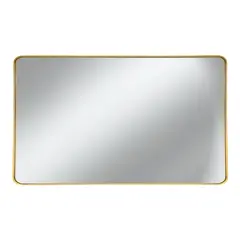 სარკე ლითონის ჩარჩოთი PRA-17-0/m-2 100 x 80 სმ Gold