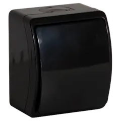 Switch ORNO AQUATIC 1 IP44 black