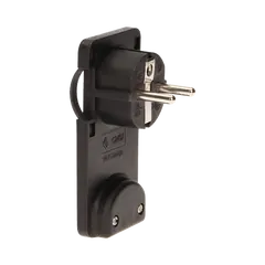 Flat fork with handle ORNO black OR-AE-1311/B