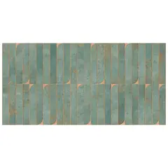 კერამოგრანიტი Itaca VISTARA GREEN HL CARVING + PUNCH 600x1200