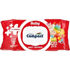 სველი ხელსახოცები Compact 120 ც