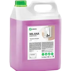 თხევადი კრემ-საპონი Grass "Milana" მოცვი იოგურტში 5 ლ