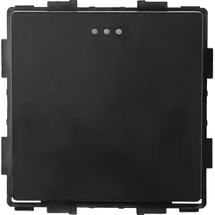 ჩამრთველი ჩარჩოს გარეშე Socket Style 1 შავი