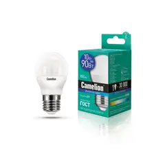 შუქდიოდური ნათურა Camelion 10W G45 Е27 6500K