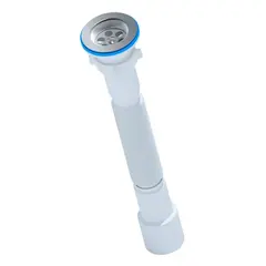 სიფონი გოფრირებული გაგრძეძელბა ANI PLAST 1 1/2"*40-50 G116EU