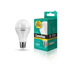 შუქდიოდური ნათურა Camelion 25W А65 Е27 3000K