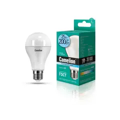 შუქდიოდური ნათურა Camelion 25W А65 Е27 4500K