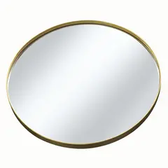 სარკე ლითონის ჩარჩოთი PRA-34-0/m-2 D60 სმ Gold