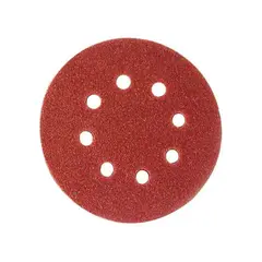 Sanding wheel for eccentric sander with 8 hole Raider 181102 K120 10 pcs