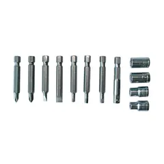 ბიტების ნაკრები Gadget 1/4" 390704 12 ც