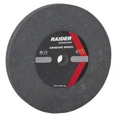 ქვა სალესი Raider ø200x20xø16 mm Р60 ნაცრისფ RD