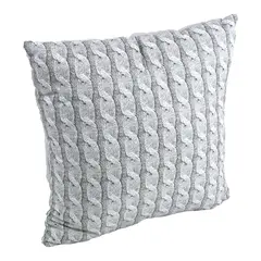 Decorative pillow 40x40 cm Р311.52_Grey Braid