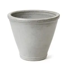 ქოთანი კერამიკული STACKABLE PLAIN WITH RIM 26/35 GW
