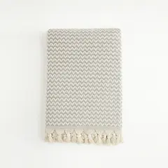 Plaid Light gray Piramit 200x230 cm