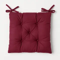 Chair cushion Runo 40x40 cm burgundy