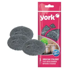 ჭურჭლის სახეხი ღრუბელი რკინის York 0341 3 ც