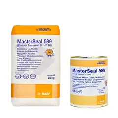ჰიდროიზოლაცია ორკომპონენტიანი SikaTop-589 Seal Grey A 25 კგ + B 10 კგ