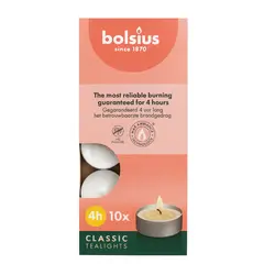 სანთლები Bolsius 10 ც