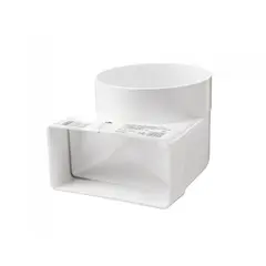 Air duct connector 521 Domovent 100x103x138 mm