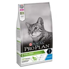 სტერილიზირებული კატის მშრალი საკვები Purina Proplan 1.5 კგ კურდღელი