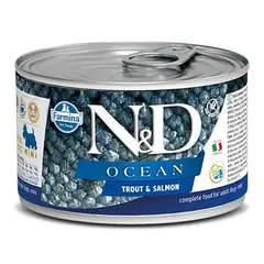 Dog food Farmina N&D Ocean Adult Mini trout and salmon 140 g