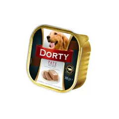 ძაღლის საკვები პაშტეტი საქონლის Dorty 300გ