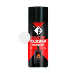 Spray paint fireproof Elastotet Quantum Color Spray HI TEMP 400ml white