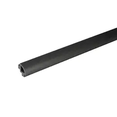 კუთხე ნახევრად მრგვალი BERGDECK Black 32x32x2400 მმ