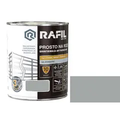 Enamel for rust Sniezka Rafil glossy gray 2.5 l