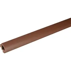 კუთხე ნახევრად მრგვალი Bergdeck BDC004 წაბლისფერი 32x32x2400 მმ