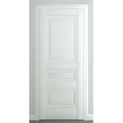 Дверной блок Zadoor MDF Ampir B3 35х800х2150 мм белый матовый