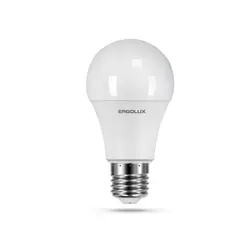 ნათურა ლედ განათებით Ergolux LED A60 11W E27 6000K