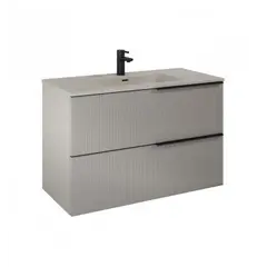 Bathroom furniture Elita ''SOHO 100'' Fume Matt (concrete color, matte, hanging)