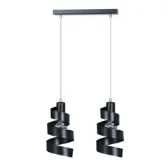Hanger EMIBIG Saga 2 E27 2x MAX 40W black