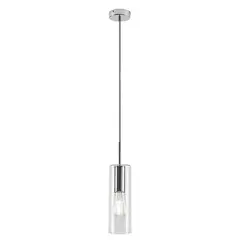 Hanger Rabalux ESTA 1 E27 40W Ø90 h1500 metal chrome 72048