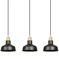 Hanger EMIBIG Ibor 3 E27 3x MAX 60W black