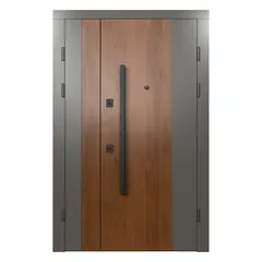 Дверь металлическая внешнее открывание SL15 Right 1200x2200mm 1.5/1.0mm MDF 10/10mm
