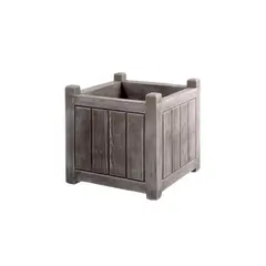 ხის ქოთანი EDA Plastiques CHARME BAC CARRE 40 X 40 X 40სმ 31ლ
