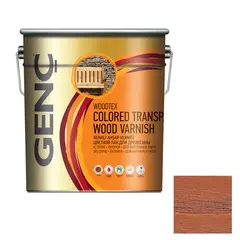 Varnish wood protection color Genc LT-3650 dark oak 2.5 l