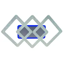 ჭაღი Bella Mita 96W+20W 3662-2+1C WH თეთრი