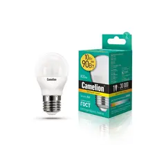 შუქდიოდური ნათურა Camelion 10W G45 Е27 3000K