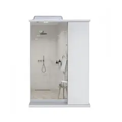 Шкафчик с зеркалом ST-60 white 62x76x15 см
