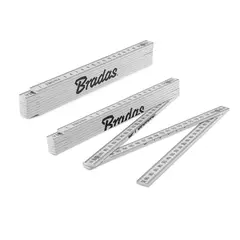 Folding ruler BRADAS DIY-MFP21WH/S