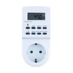 Electronic timer DPM Schuko DT03S